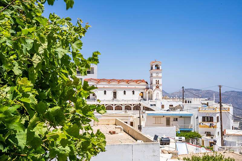 Panagia Church in Menetes Panagia Church in Menetes, Karpathos Island